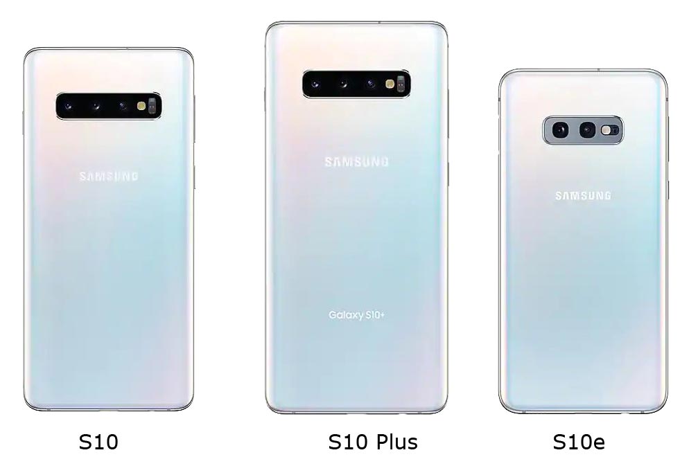 Samsung Galaxy S10 Vs S10