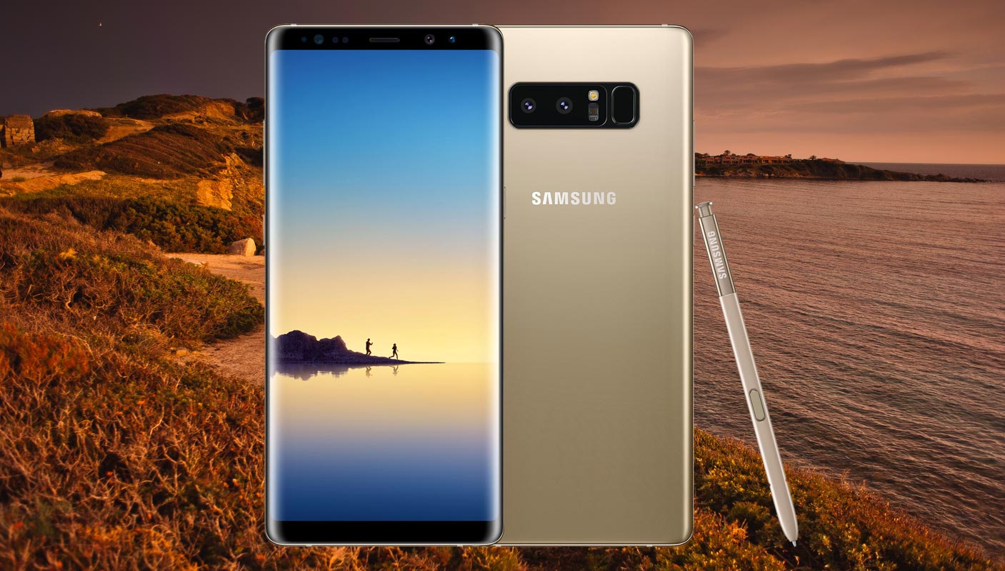 Stock Full 5 Files ROM For Samsung Galaxy Note 8