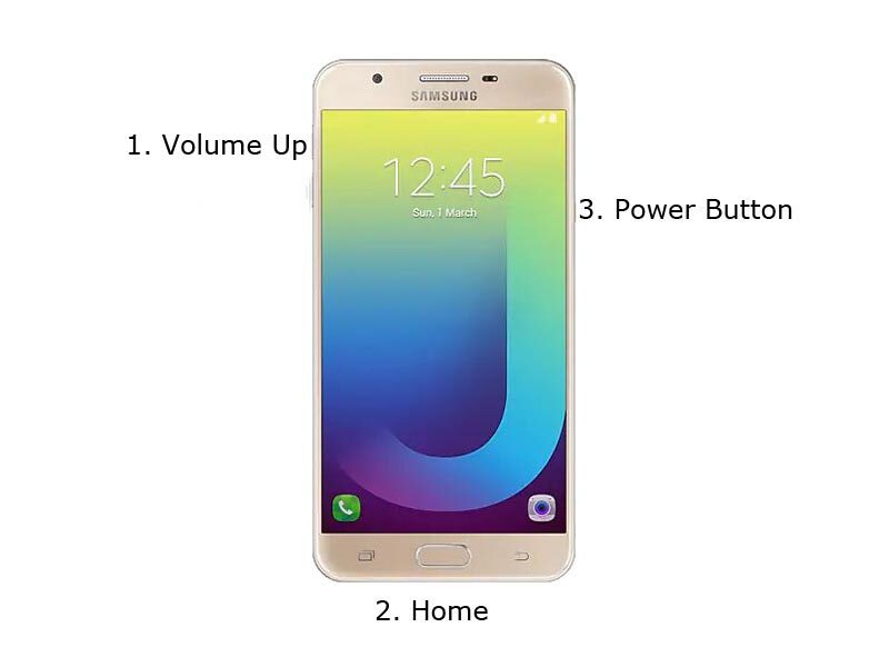 Samsung J7 Prime Recovery mode