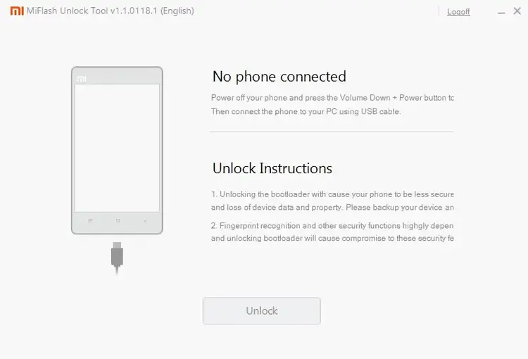 Mi Flash Tool Unlock