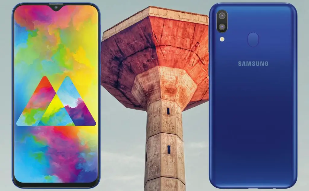 Samsung Galaxy M20 with Light House