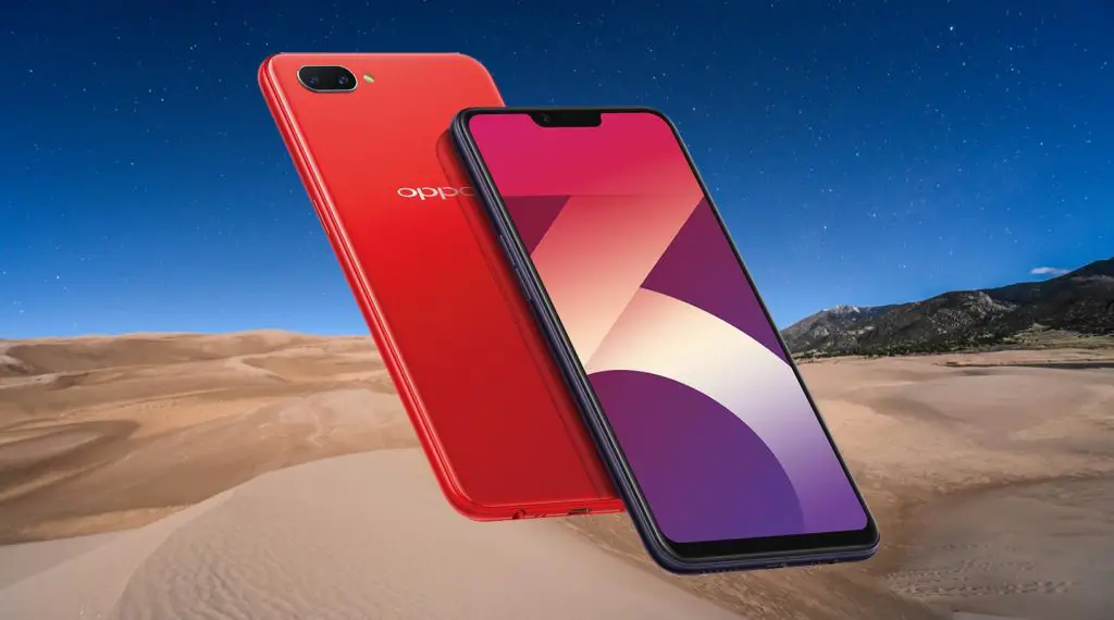 Oppo A3s wth Beach Sand Background