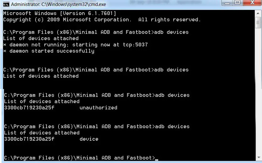 minimal adb and fastboot commands zip files