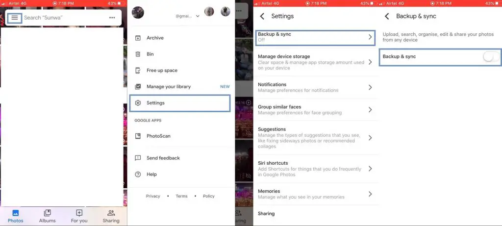 comment sauvegarder les photos whatsapp sur google photos