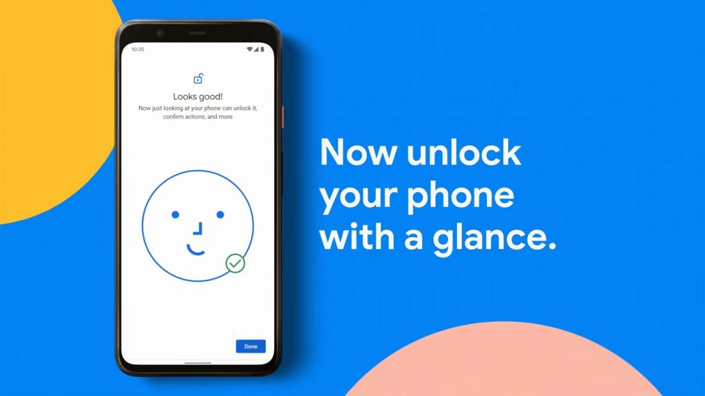 Pixel 4 Face Unlock Setup Confirmation