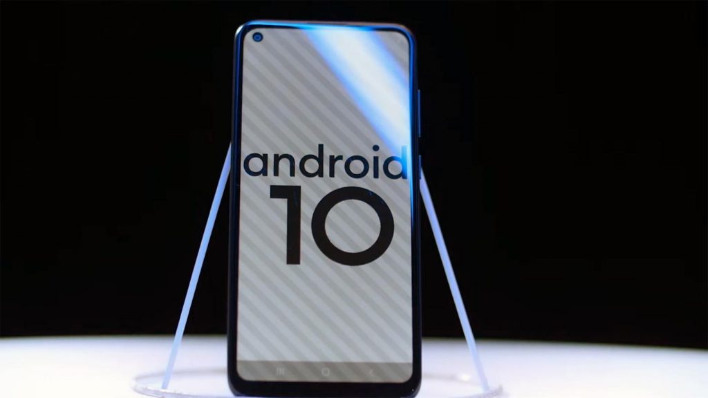 Samsung Galaxy M11 with Android 10 Animation