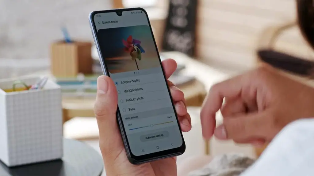 Samsung Galaxy M30 Screen Mode Settings
