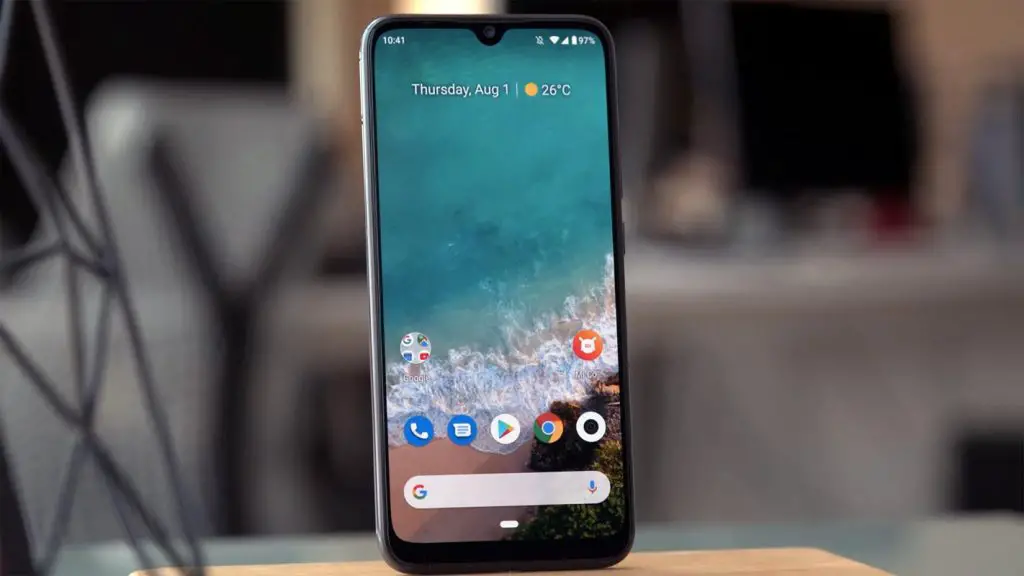 Xiaomi Mi A3 Unlocked Home Screen