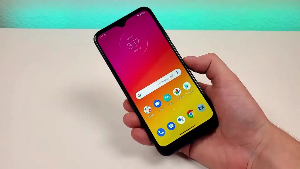 Moto E 2020 Home Screen