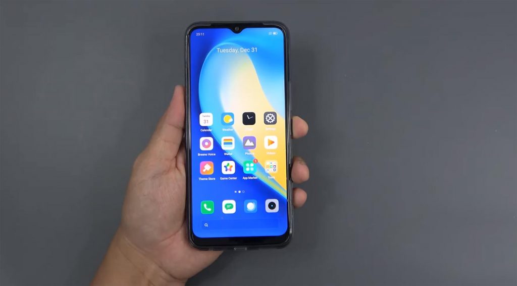 Realme V3 5G Home Screen