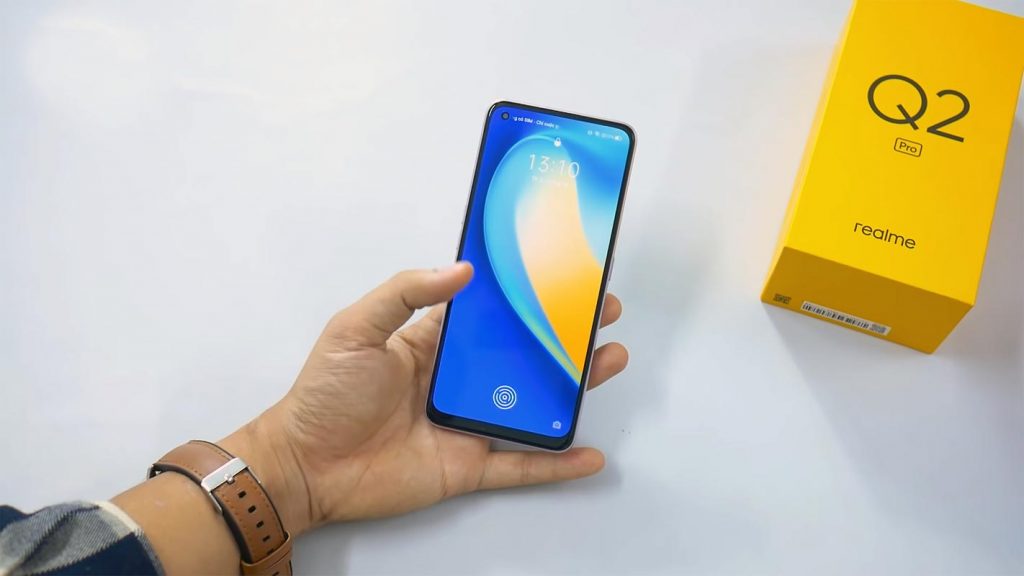 Realme Q2 Pro with retail box