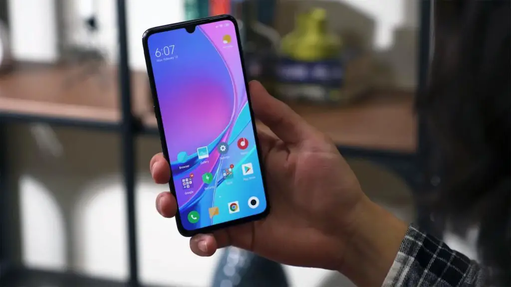 Xiaomi Mi 9 Android 11 Home Screen