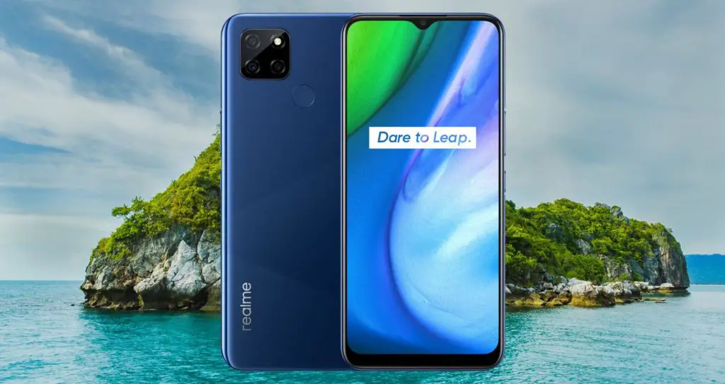 realme Q2i 5G Front and Back Side