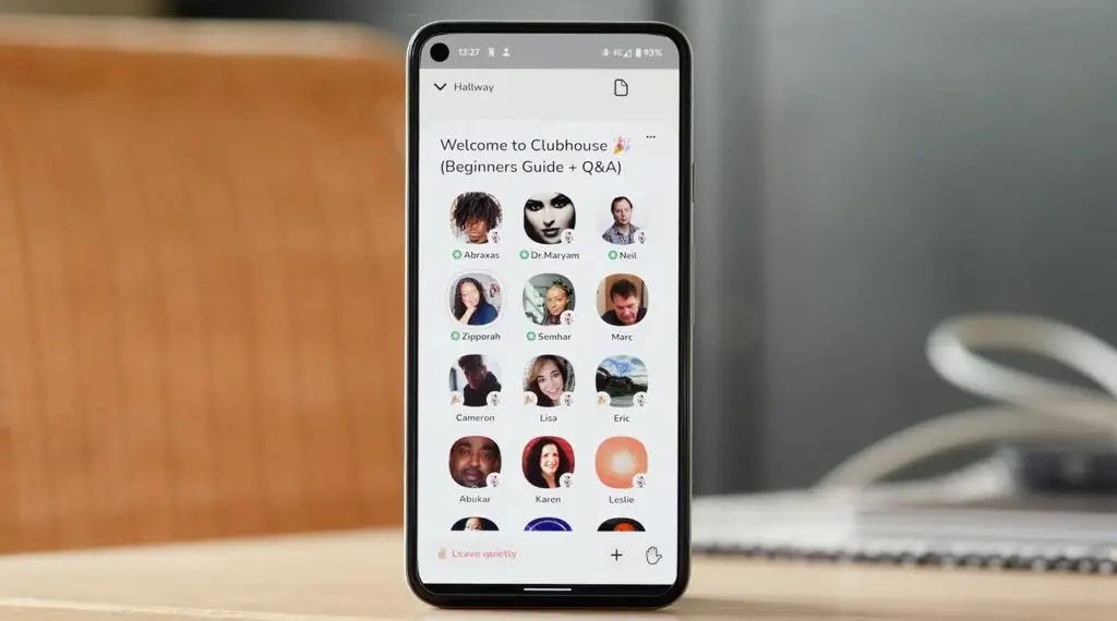 Clubhouse Android Beta Screen
