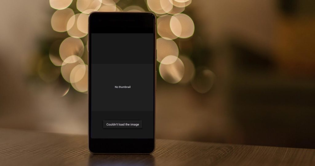 No Thumbnail Image in Android Mobiles