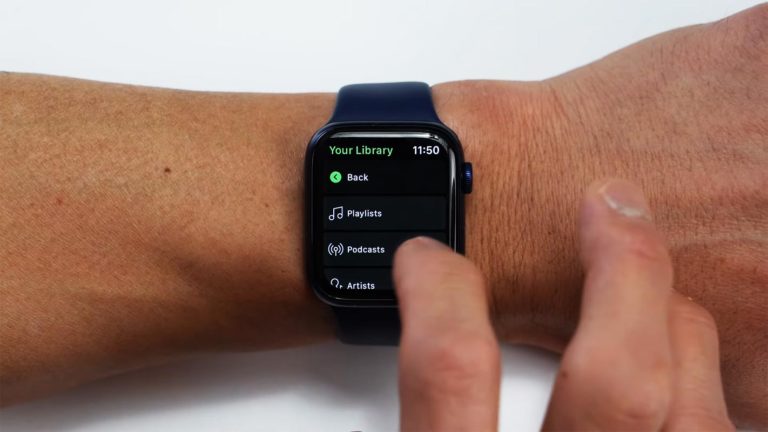 spotify download songs to apple watch