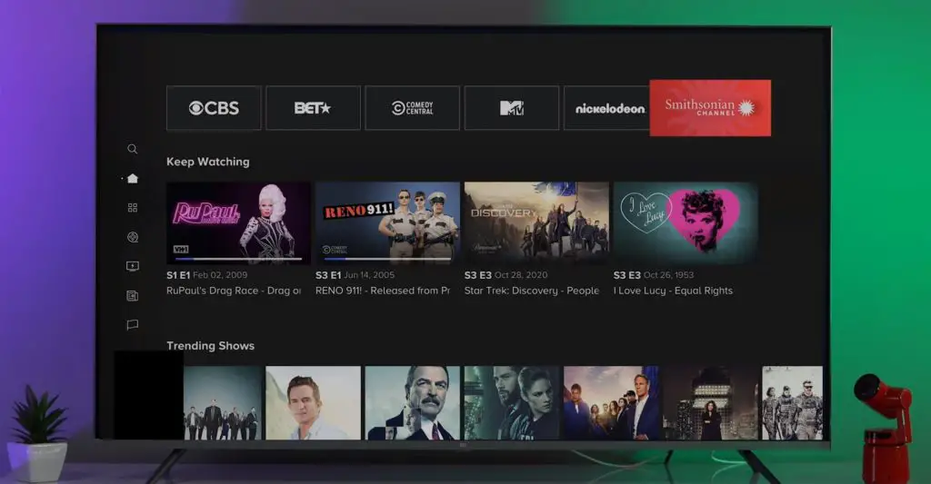 Paramount Plus App in Android TV