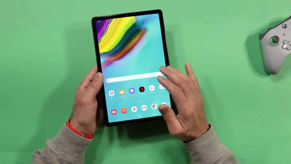 Samsung Galaxy Tab S5e unlock screen