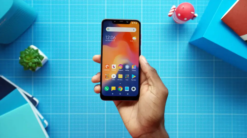 Xiaomi Poco F1 unlock screen