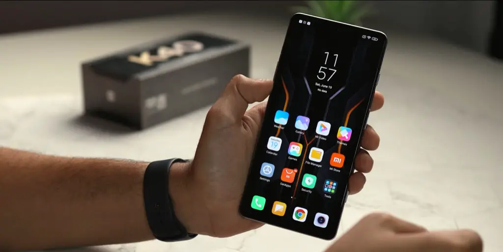 redmi k40 gaming home screen