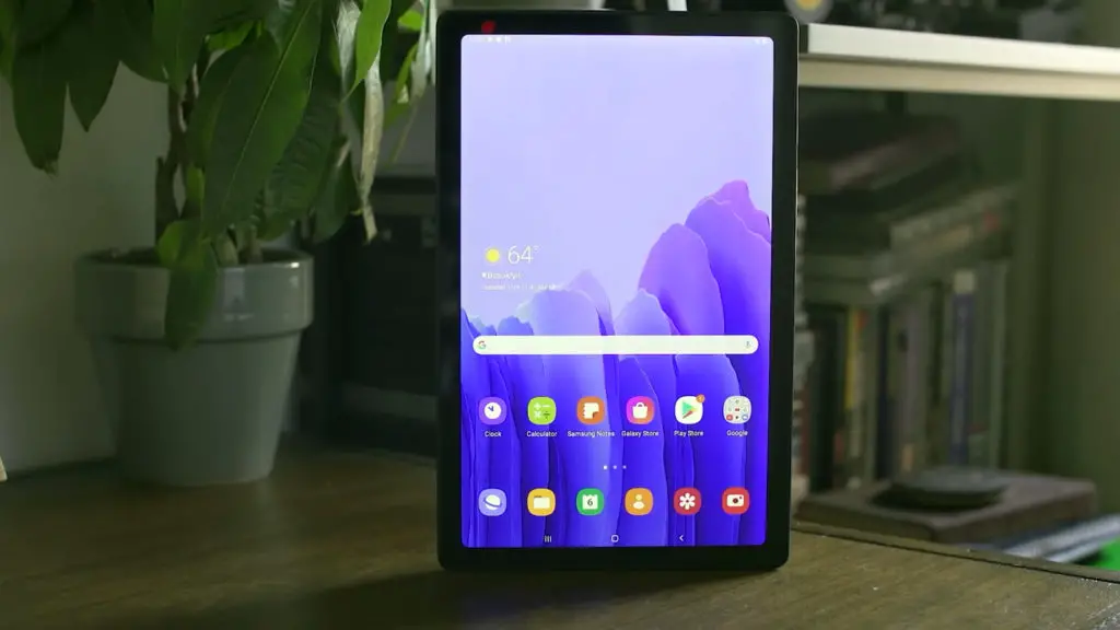 samsung galaxy tab a7 10.4 in plant