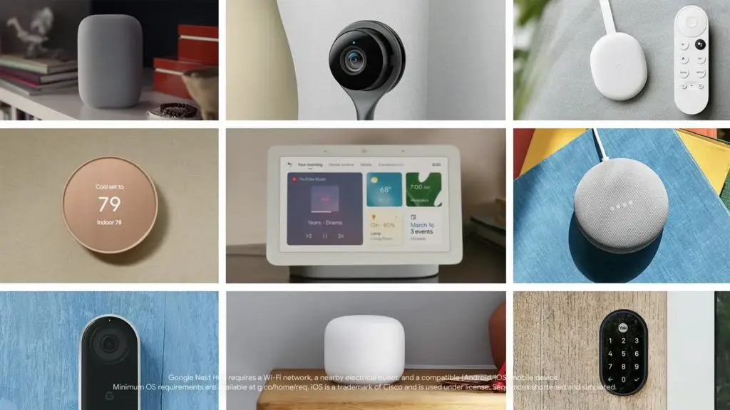 Google Nest Speakers Assistants