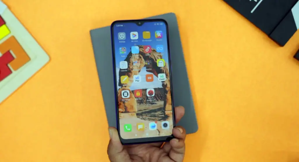 redmi 9 prime apps menu