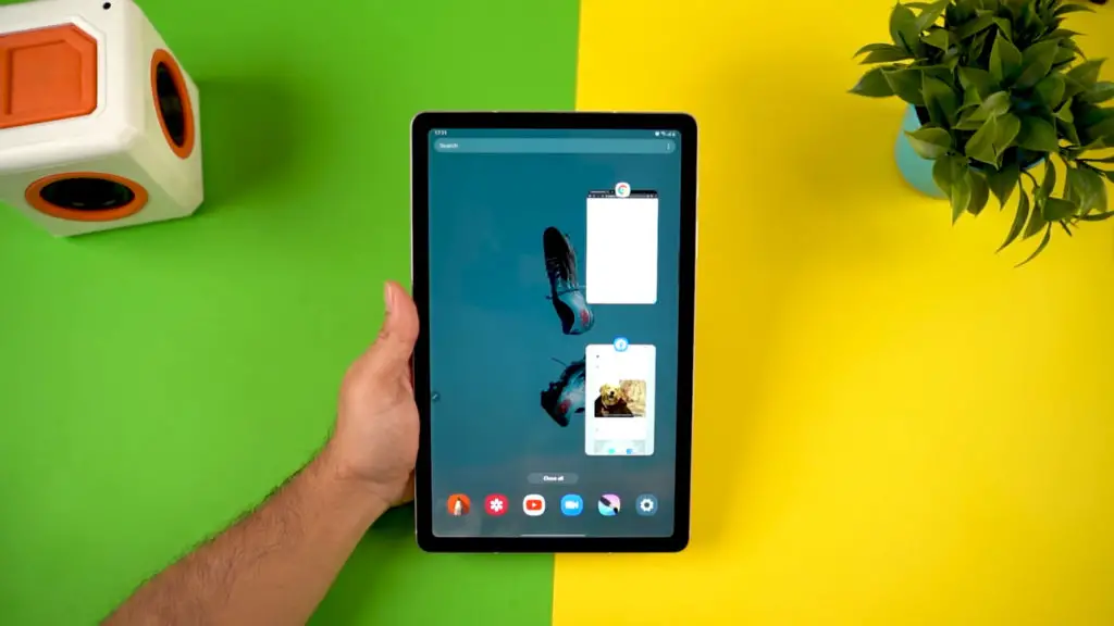 samsung galaxy tab s6 lite recent apps