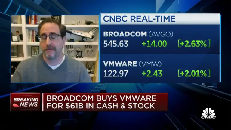 Chipmaker Broadcom Buys VMware For $61 Billion In Cash And Stocks ...