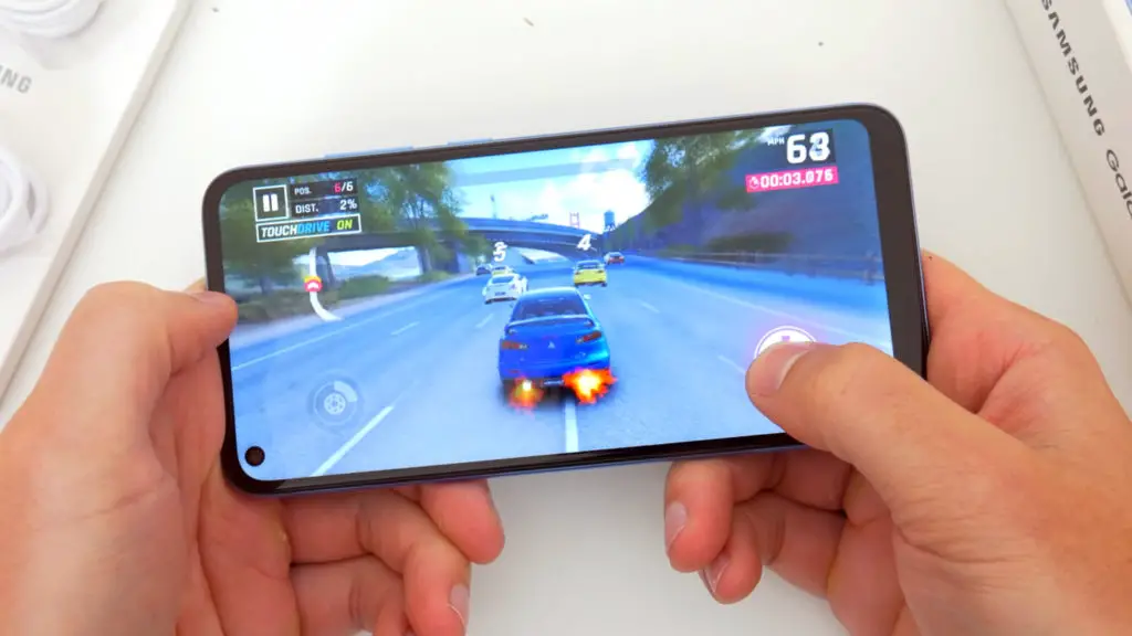 samsung galaxy a11 game play