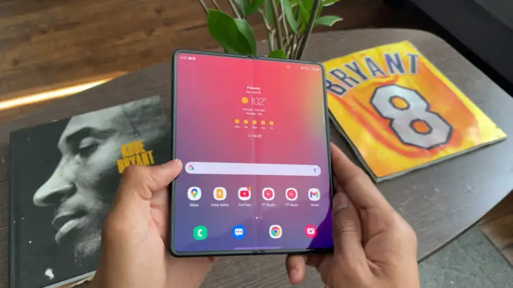 How to Take Screenshot in Samsung Galaxy Z Fold 3 5G SM-F9260/B/N/U/U1 ...