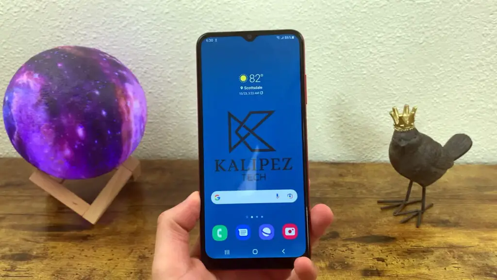 samsung galaxy a03s unlock screen