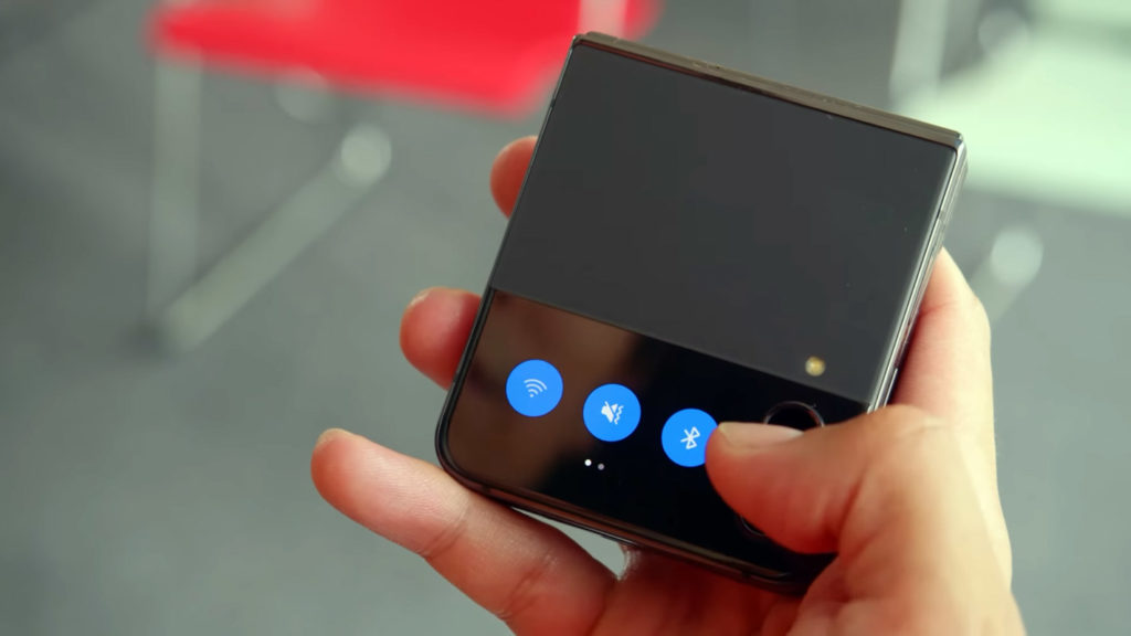 samsung galaxy flip 4 wifi connected