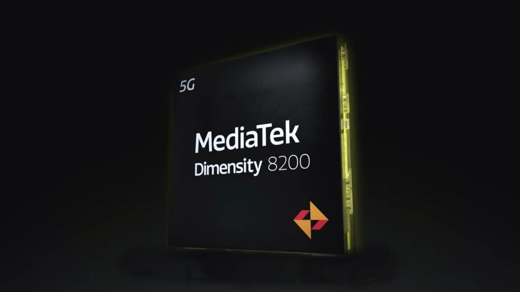 MediaTek Dimensity 8200 Processor Front View