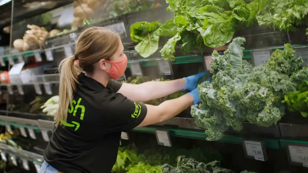 Amazon Fresh Store Vegetables