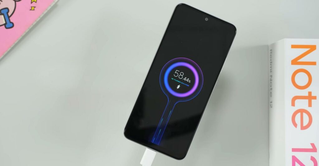 Xiaomi Redmi Note 12 Mobile Battery Charging