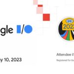 Google I O 2023 Event Badge Banner