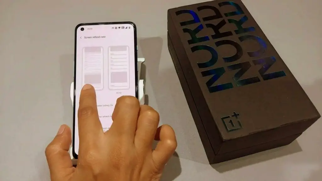 OnePlus Nord High Refresh Rate