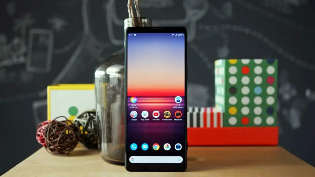 Sony Xperia 1 II Unlocked Home Screen