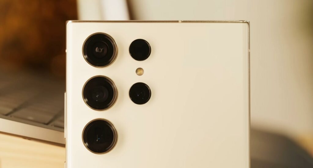 Samsung Galaxy S23 Ultra Rear Camera Setup