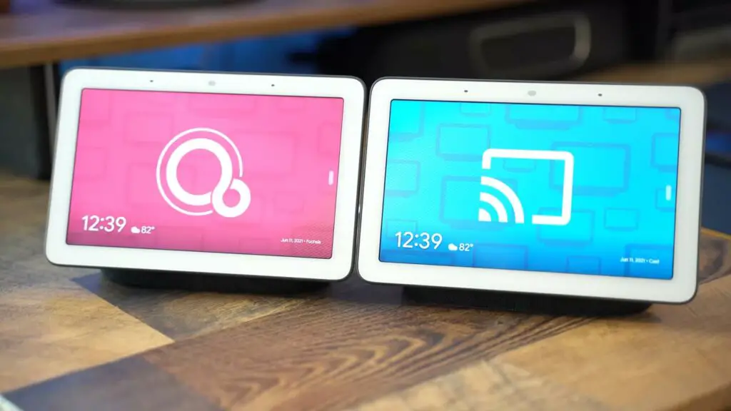 Google Nest Hub 2nd Gen to Fuchsia OS