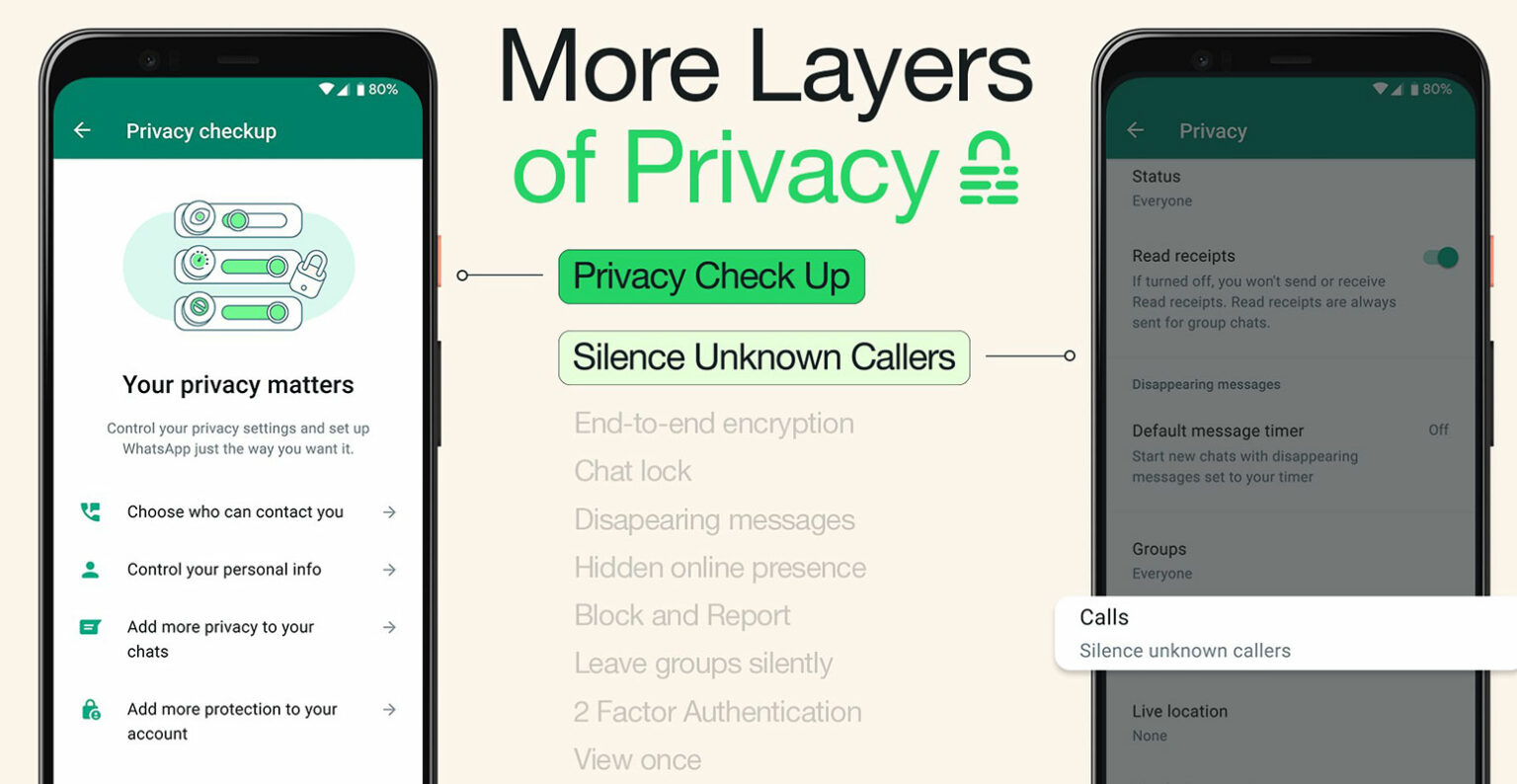 Enable Automatic Silence In WhatsApp For Unknown Callers - Android Infotech