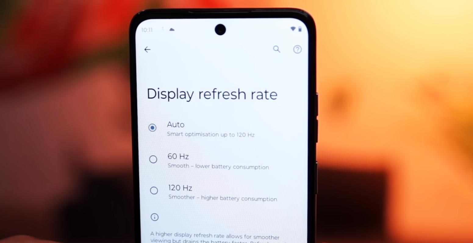 Moto G35 Refresh Rate