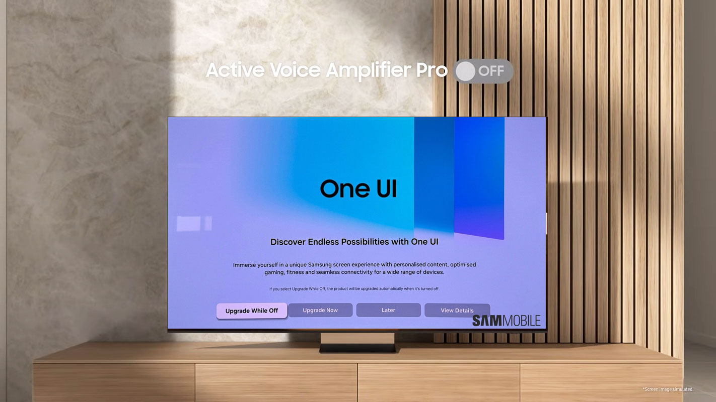 Samsung One UI TV Update