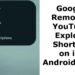 Google Revamps YouTube Explore Shortcut Removed