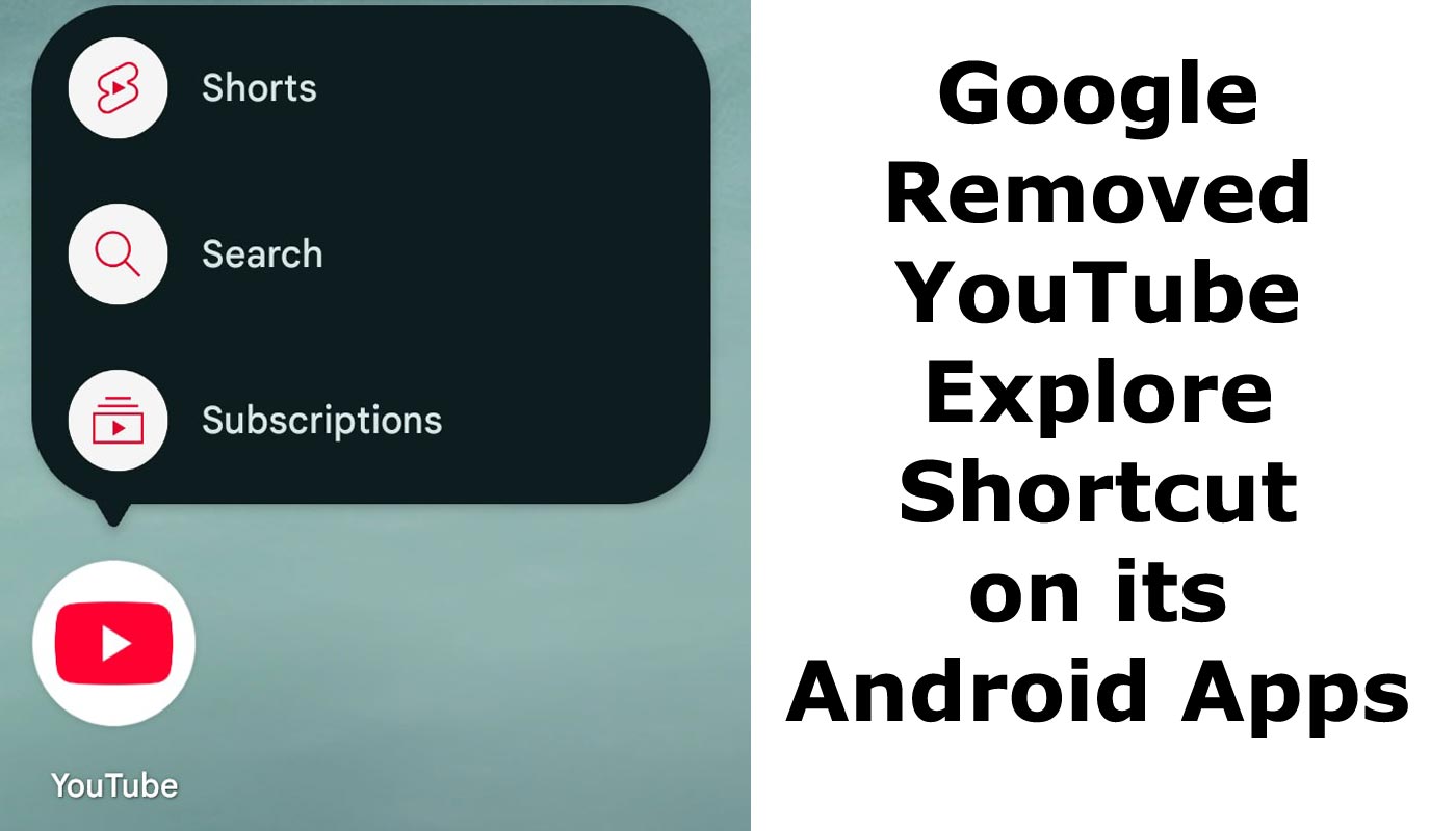 Google Revamps YouTube Explore Shortcut Removed