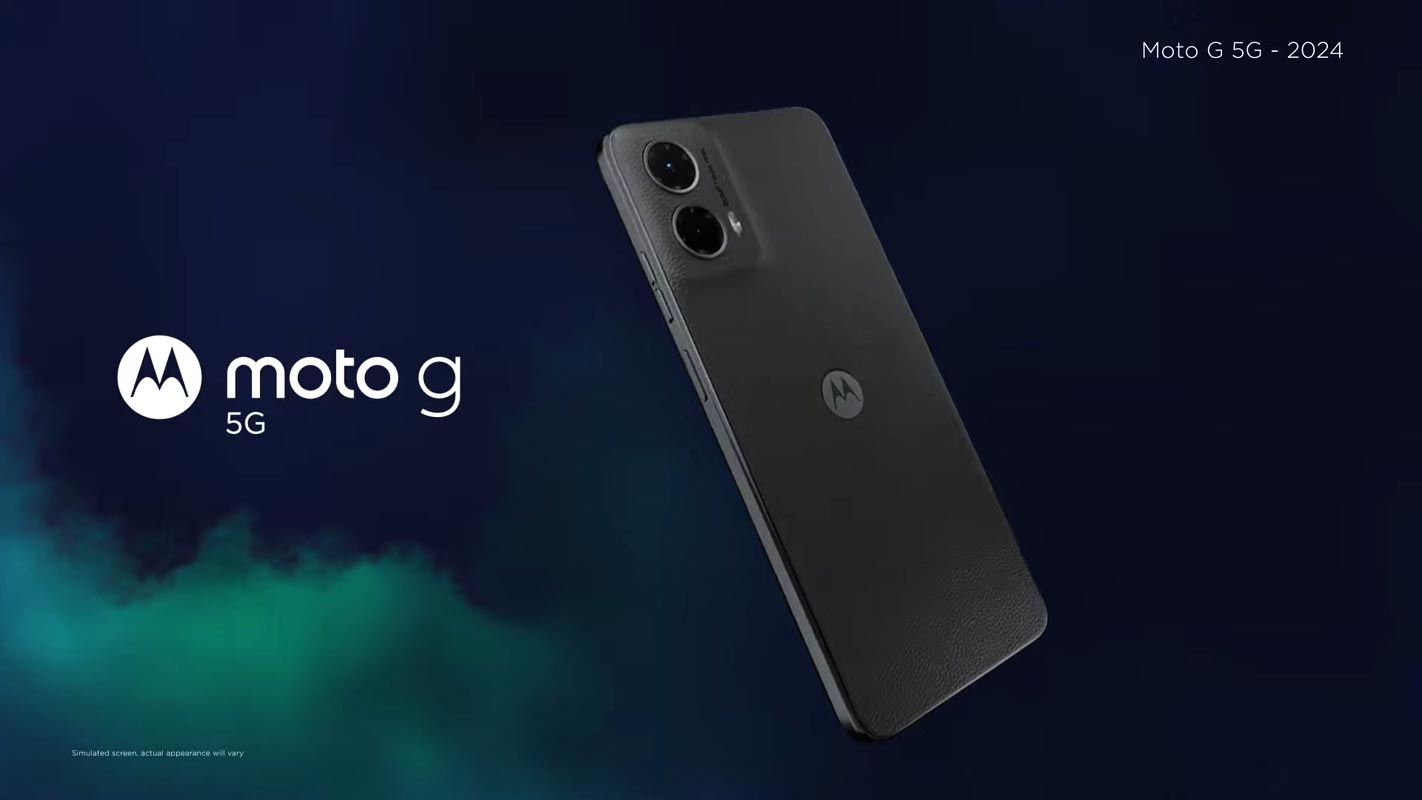 Moto G 5G (2024) Back Side