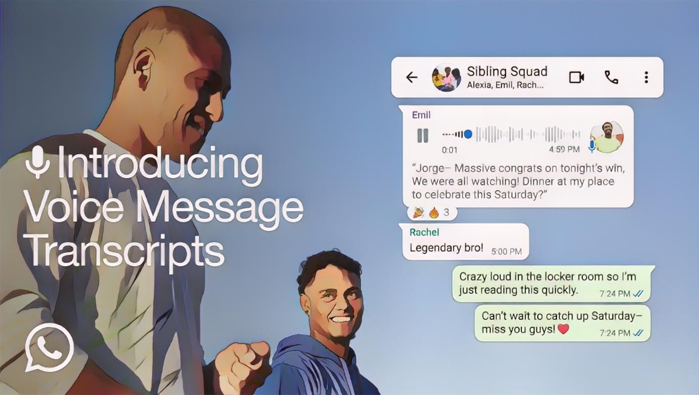 WhatsApp Voice Message Transcripts