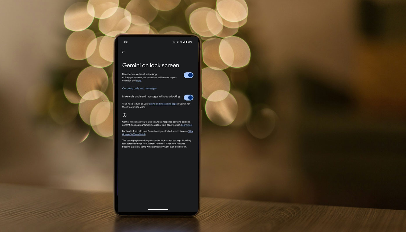 Make Calls Without Unlocking Your Phone Using Google Gemini