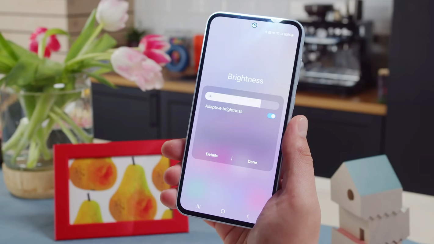 Samsung Galaxy A36 5G Android 15 Brightness Control